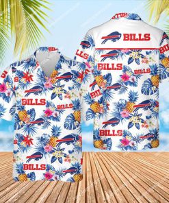 tropical fruits buffalo bills football all over print hawaiian shirt 1