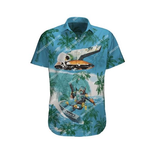 tropical star wars spaceships all over print hawaiian shirt 2(1)