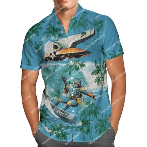 tropical star wars spaceships all over print hawaiian shirt 4(1)