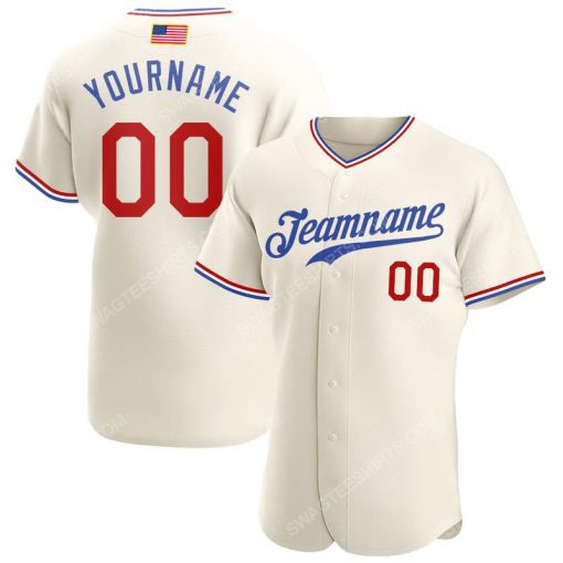 Custom team name cream red-royal american flag baseball jersey 1 - Copy (2)