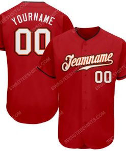 Custom team name red white-black full printed baseball jersey 1 - Copy (3)