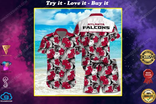National football league atlanta falcons printing hawaiian shirt