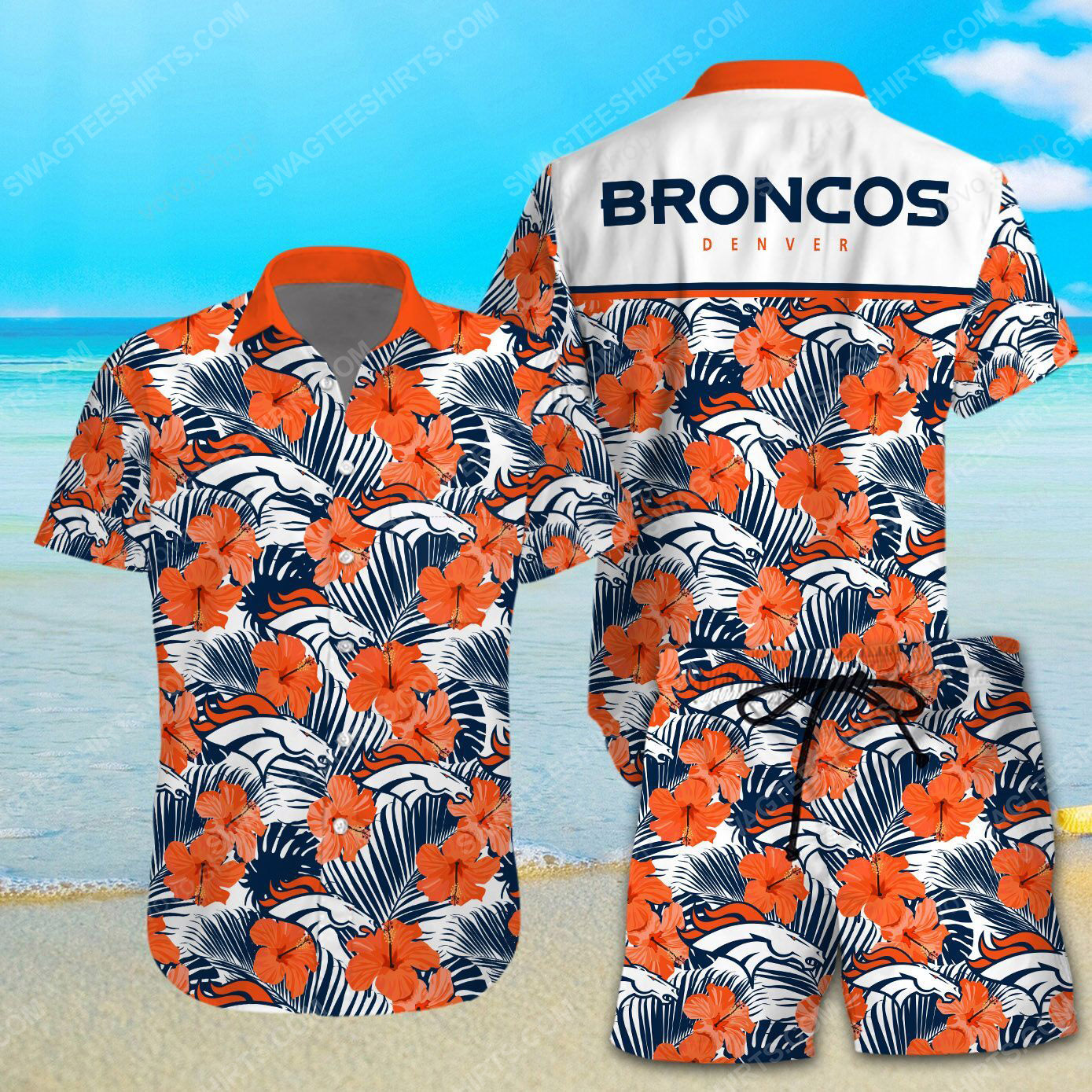 National football league denver broncos printing hawaiian shirt 2(1)