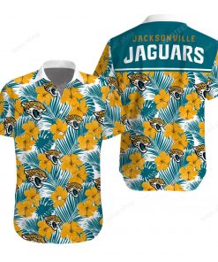National football league jacksonville jaguars printing hawaiian shirt 4(1)