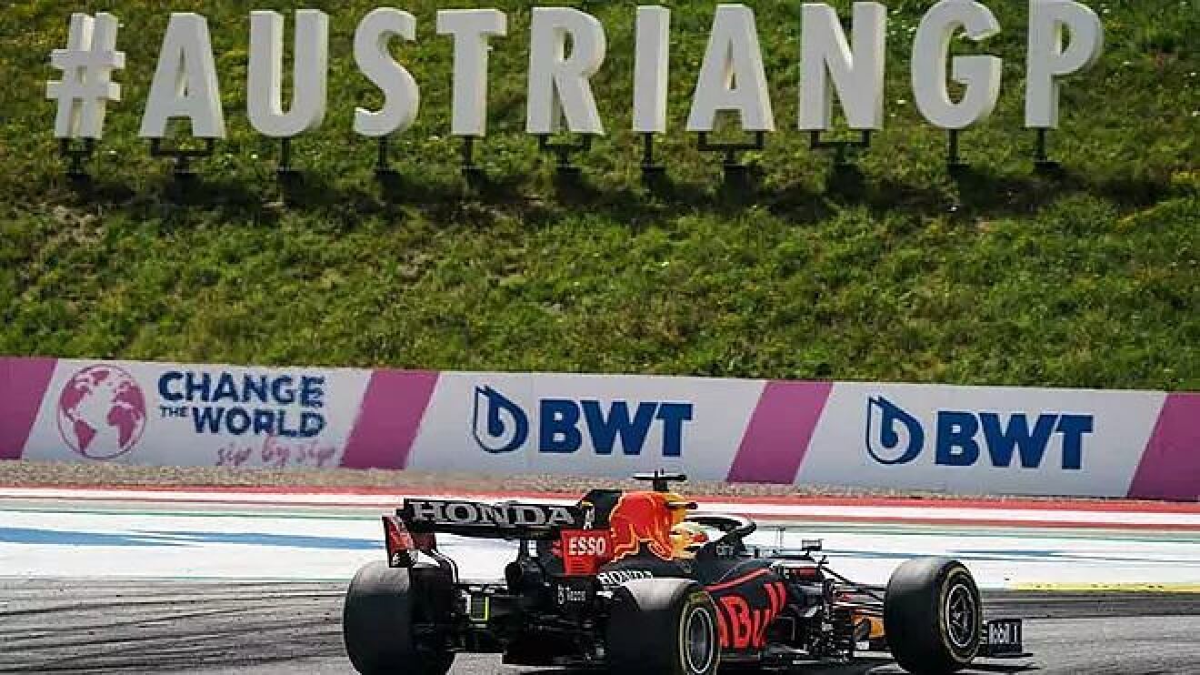 The 2021 Austrian Grand Prix is going up and down