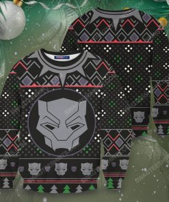 A wakanda black panther ugly christmas sweater 2