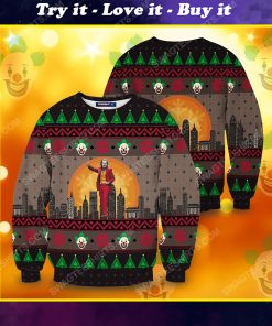 Arthur fleck joker full print ugly christmas sweater