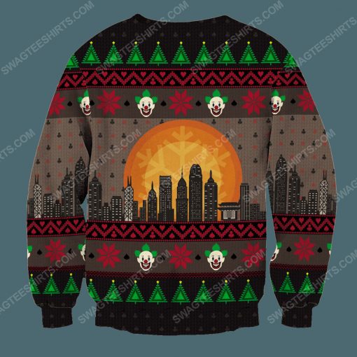 Arthur fleck joker full print ugly christmas sweater 4