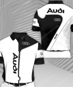 Audi sports car racing all over print polo shirt 1 - Copy