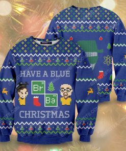 Breaking bad have a blue christmas ugly christmas sweater 5