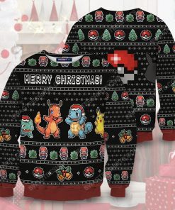 Christmas pokemon full print ugly christmas sweater 2