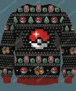 Christmas pokemon full print ugly christmas sweater 4