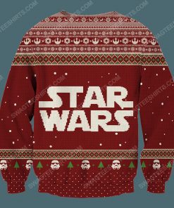 Christmas star wars darth vader merry sithmas ugly christmas sweater 4