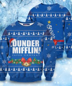 Christmas the office dunder mifflin holiday ugly christmas sweater 2