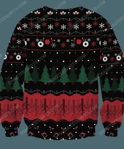 Christmas things stranger things full print ugly christmas sweater 4