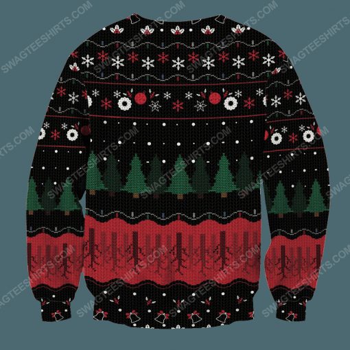 Christmas things stranger things full print ugly christmas sweater 4