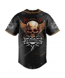 Custom Godsmack rock band all over print baseball jersey 2 - Copy