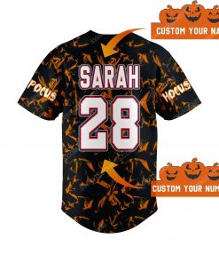 Custom birthday gift hocus pocus october girl baseball jersey 2