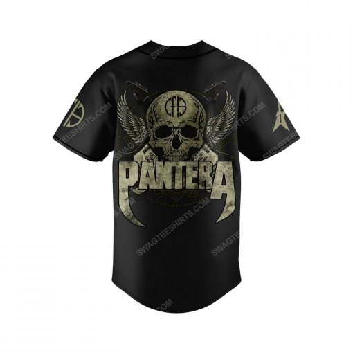 Custom pantera rock band all over print baseball jersey 3