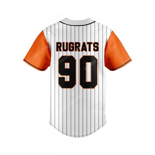 Custom rugrats tv show all over print baseball jersey 3 - Copy