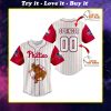 Custom scooby doo philadelphia phillies baseball jersey