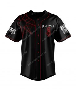Custom slipknot all hope is gone all over print baseball jersey 2 - Copy
