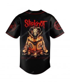 Custom slipknot rock band all over print baseball jersey 3 - Copy