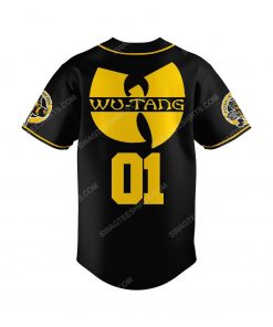 Custom wu-tang clan rock band all over print baseball jersey 3 - Copy