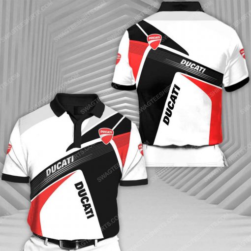 Ducati motor holding racing all over print polo shirt 1 - Copy (2)