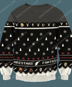 Final fantasy cloud full print ugly christmas sweater 4