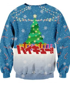 Fly high christmas full print ugly christmas sweater 5