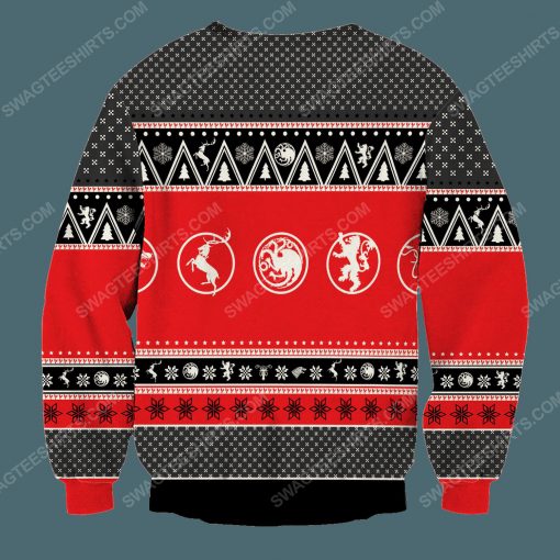 Game of thrones christmas is coming ugly christmas sweater 4