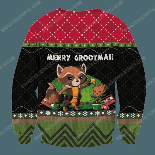 I am groot for christmas full print ugly christmas sweater 4