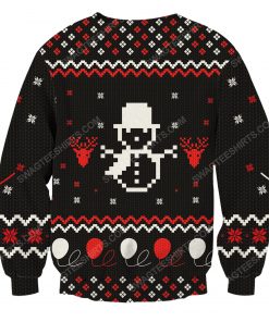 IT pennywise we all float down here ugly christmas sweater 4