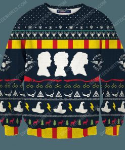Magical harry potter full print ugly christmas sweater 3