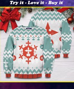 Merry xemnas full printing ugly christmas sweater