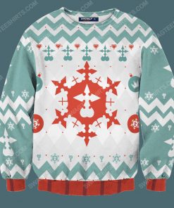 Merry xemnas full printing ugly christmas sweater 4