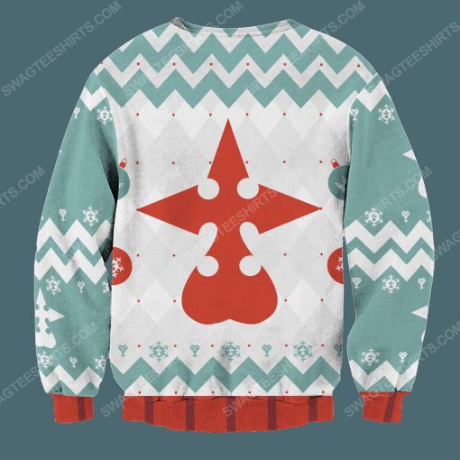 Merry xemnas full printing ugly christmas sweater 5