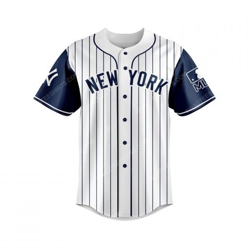 New york yankees and scooby doo all over print baseball jersey 2