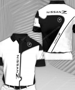 Nissan car racing all over print polo shirt 1