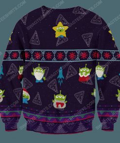Pizza planet full print ugly christmas sweater 4