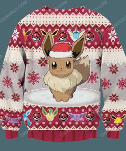 Pokemon eeveelution christmas holiday ugly christmas sweater 5