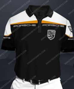Porsche sports car all over print polo shirt 1