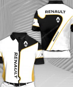 Renault sports car racing all over print polo shirt 1
