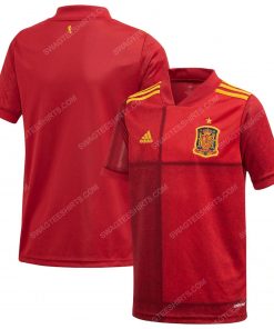 Spain national football team all over print football jersey 4