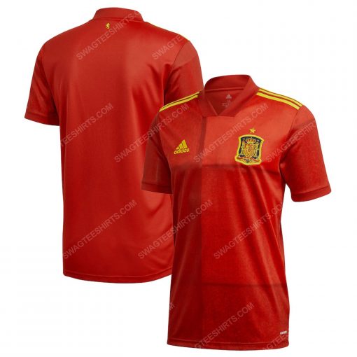 Spain national football team all over printed football jersey 2 - Copy