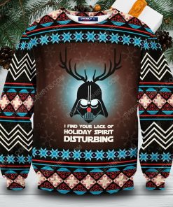 Star wars darth vader i find your lack of faith disturbing ugly christmas sweater 5