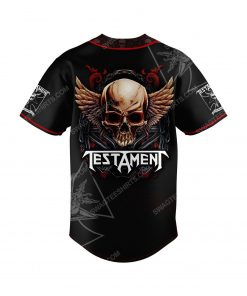 Testament metal rock band all over print baseball jersey 3 - Copy