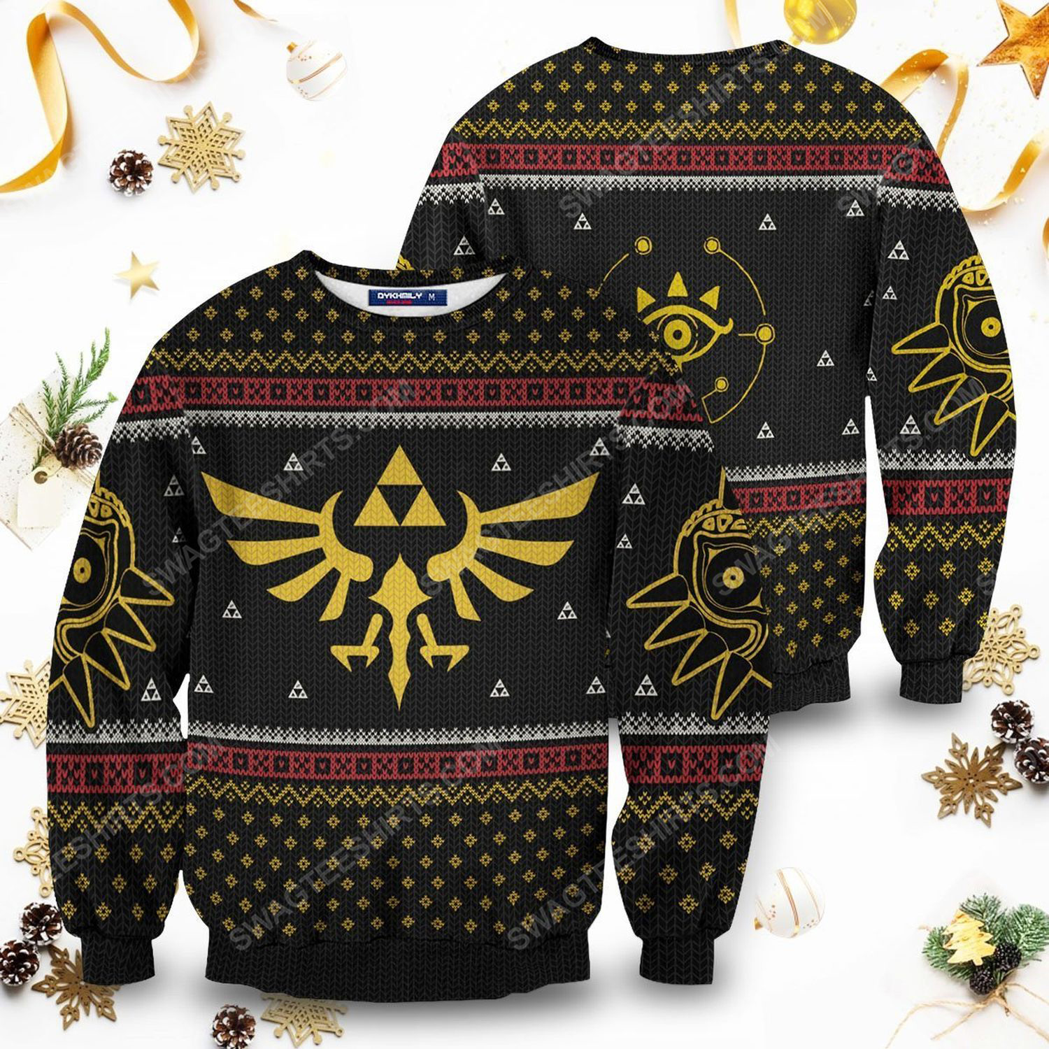 The legend of zelda christmas time full print ugly christmas sweater 2