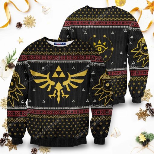 The legend of zelda christmas time full print ugly christmas sweater 5